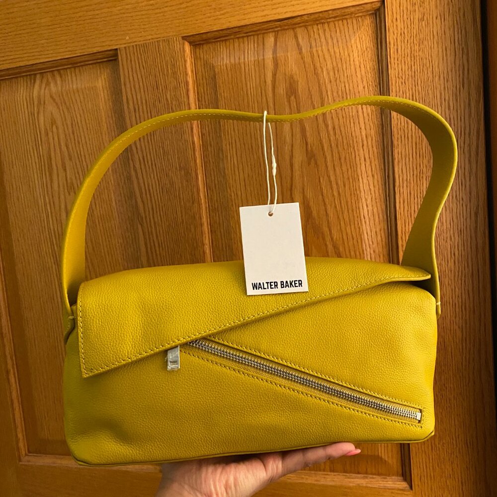 NWT $298 Anthropologie: Walter Baker Jagger Shoulder Bag SOLD OUT online - Picture 4 of 6